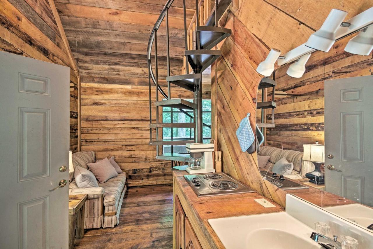 Creekside Cabin With Deck In Pisgah Forest! Barnardsville Exterior foto
